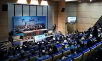 نشست مشترک شورای برنامه ریزی و توسعه و فعالان اقتصادی / سالن دانشکده پزشکی